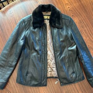 Jim & Mary Lou leather jacket
